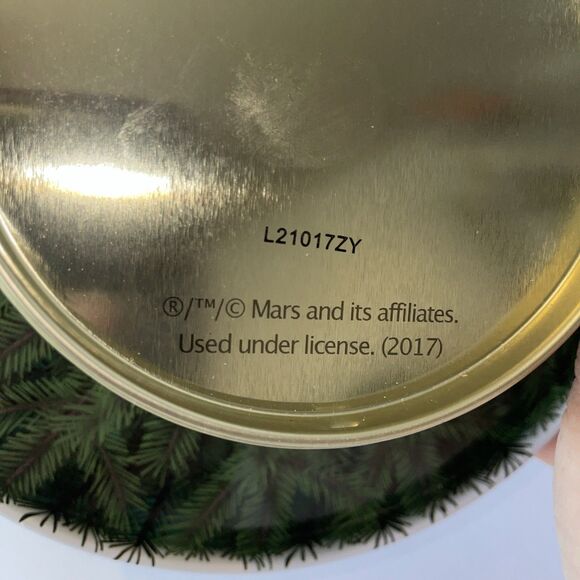 M&M's Christmas Tree Musical Rotating Tin 2017 - Plays "Deck The Halls" - Works! - Picture 5 of 8